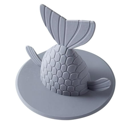 Tinksky Grey Floor Drain Sink Plug Fishtail Cover Kitchen Sink Deodorant Strainer Plug Covering Pad with Wide Rim for Kitchen Bathroom- Size L
Tinksky Grey Floor Drain Sink Plug Fishtail Cover Kitchen Sink Deodorant Strainer Plug Covering Pad with Wide Rim for Kitchen Bathroom- Size L