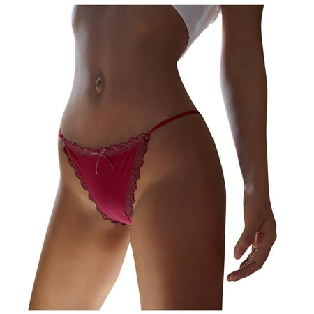 Follure Women Underwear lingerie sets Women s One-piece Ice Silk Seamless Low Waist Lace Ribbon Wine/M
Follure Women Underwear lingerie sets Women s One-piece Ice Silk Seamless Low Waist Lace Ribbon Wine/M