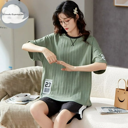 QWZNDZGR Summer Pyjamas Cotton Cartoon Women s Pajama Sets Couple Stripe Sleepwear Mujer Pyjamas Nightwear Mens Pajamas 3XL Home Clothing
QWZNDZGR Summer Pyjamas Cotton Cartoon Women s Pajama Sets Couple Stripe Sleepwear Mujer Pyjamas Nightwear Mens Pajamas 3XL Home Clothing