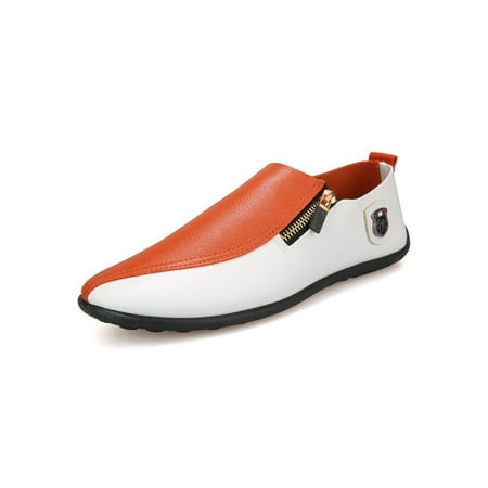 Lacyhop Mens Flats Comfort Loafers Classic Casual Shoes Business Fashion Dress Shoe Lightweight Slip On Orange 7
Lacyhop Mens Flats Comfort Loafers Classic Casual Shoes Business Fashion Dress Shoe Lightweight Slip On Orange 7