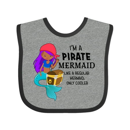 Inktastic I m a Pirate Mermaid-like a Regular Mermaid Only Cooler Gift Baby Boy or Baby Girl Bib
Inktastic I m a Pirate Mermaid-like a Regular Mermaid Only Cooler Gift Baby Boy or Baby Girl Bib