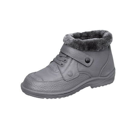 SIMANLAN Mens Warm Booties Slip On Waterproof Boot Faux Fur Snow Boots Garden Lightweight Ankle Bootie Work Plush Lined Winter Shoes Gray 10.5
SIMANLAN Mens Warm Booties Slip On Waterproof Boot Faux Fur Snow Boots Garden Lightweight Ankle Bootie Work Plush Lined Winter Shoes Gray 10.5