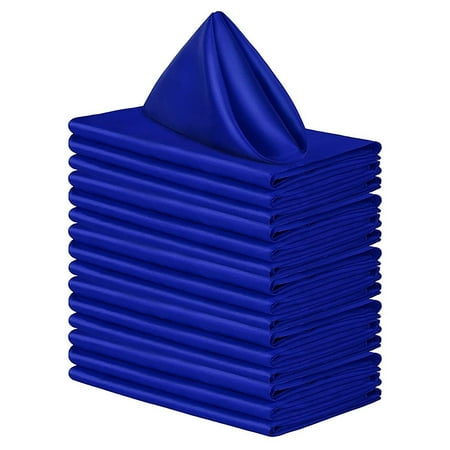 20Pack Satin Cloth Napkins -Silk Napkin Soft Smooth Fabric Satin Cloth Napkins for Dinner Wedding Banquet Restaurant Hotel Party Decoration 17 x 17 Inch.
20Pack Satin Cloth Napkins -Silk Napkin Soft Smooth Fabric Satin Cloth Napkins for Dinner Wedding Banquet Restaurant Hotel Party Decoration 17 x 17 Inch.