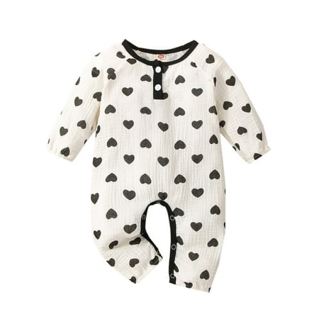 TAIAOJING Baby Romper Boys Girls Cute Jumpsuit Valentine s Day Heart Printed Fashion Warm Jumpsuit Onesie Outfit 12-18 Months
TAIAOJING Baby Romper Boys Girls Cute Jumpsuit Valentine s Day Heart Printed Fashion Warm Jumpsuit Onesie Outfit 12-18 Months