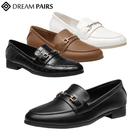 Dream Pairs Women Penny Loafers Flats Comfortable Casual Slip On Loafer Shoes