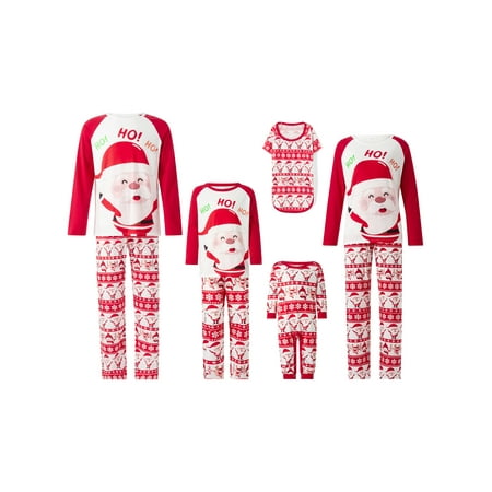 AMILIEe Family Matching Christmas Pajamas Sets Santa Claus Print Tops Pants Set Family Christmas Holiday Sleepwear
AMILIEe Family Matching Christmas Pajamas Sets Santa Claus Print Tops Pants Set Family Christmas Holiday Sleepwear
