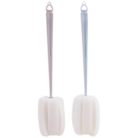 2Pcs Household Cleaning Bottle Brush Cup Cleaning Brush Convenient Bottle Brush Kitchen Cup Brush