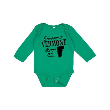 Inktastic Someone in Vermont Loves Me Gift Baby Boy or Baby Girl Long Sleeve Bodysuit
Inktastic Someone in Vermont Loves Me Gift Baby Boy or Baby Girl Long Sleeve Bodysuit
