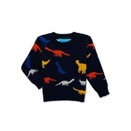 Denim Bay Toddler Boys Knit Dinosaur Sweater Sizes 12M-5T 
Denim Bay Toddler Boys Knit Dinosaur Sweater Sizes 12M-5T