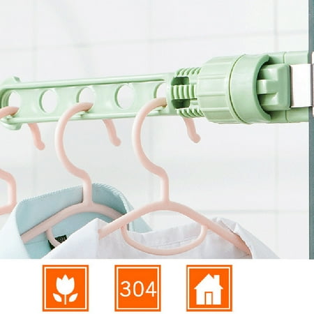 Alexsix Portable Clothes Rack for Hanging Clothes Indoor 5 Holes Hanger for Socks Bras Lingerie Window Frame Clothes Rack(Green)
Alexsix Portable Clothes Rack for Hanging Clothes Indoor 5 Holes Hanger for Socks Bras Lingerie Window Frame Clothes Rack(Green)