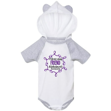 Inktastic I Love My Friend Alzheimer s Awareness with Purple Hearts Gift Baby Boy or Baby Girl Bodysuit
Inktastic I Love My Friend Alzheimer s Awareness with Purple Hearts Gift Baby Boy or Baby Girl Bodysuit
