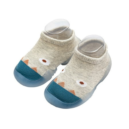 DNDKILG Infant Baby Girls Boy Spring Summer Fall Elastic First Walkers Shoes Floor Socks Toddler Child Non-Slip Cartoon Slippers Gray 6M-4Y
DNDKILG Infant Baby Girls Boy Spring Summer Fall Elastic First Walkers Shoes Floor Socks Toddler Child Non-Slip Cartoon Slippers Gray 6M-4Y