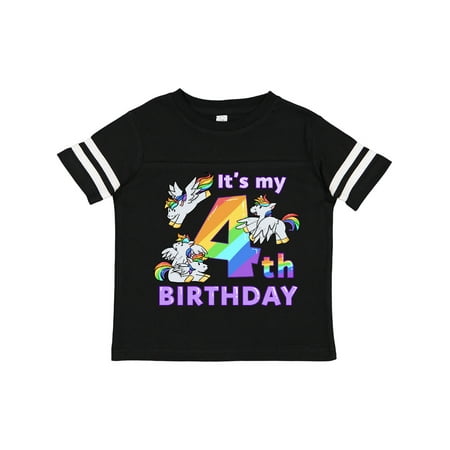 Inktastic It s My 4th Birthday Unicorn Gift Toddler Boy or Toddler Girl T-Shirt
Inktastic It s My 4th Birthday Unicorn Gift Toddler Boy or Toddler Girl T-Shirt