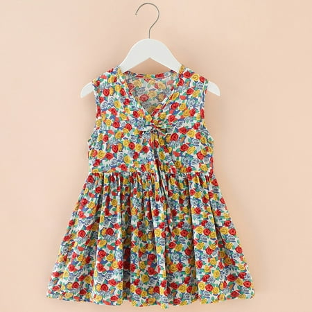 Hunpta Flower Toddler Dress Beach Baby Floral Kids Girls Sleeveless Clothes Dress Girls Dress&Skirt
Hunpta Flower Toddler Dress Beach Baby Floral Kids Girls Sleeveless Clothes Dress Girls Dress&Skirt