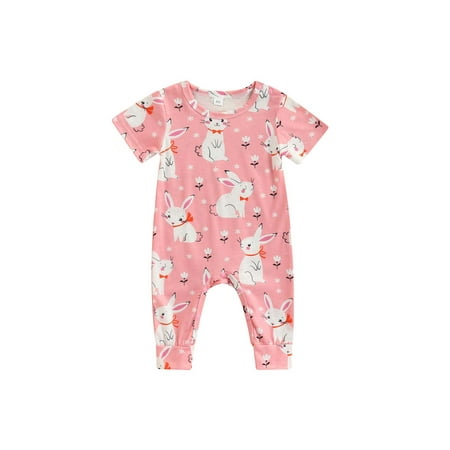 Nokpsedcb Infants Baby Boy Girls Summer Easter Jumpsuit Round Neck Casual Easter Bunny Print Toddler Short Sleeve Romper Red 6-9 Months
Nokpsedcb Infants Baby Boy Girls Summer Easter Jumpsuit Round Neck Casual Easter Bunny Print Toddler Short Sleeve Romper Red 6-9 Months