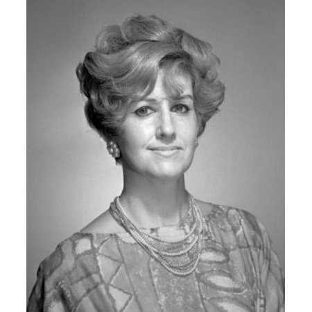 Portrait of mature woman smiling Stretched Canvas - (18 x 24)