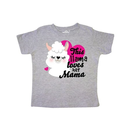 Inktastic Valentines Day This Llama Loves Her Mama Gift Toddler Toddler Girl T-Shirt
Inktastic Valentines Day This Llama Loves Her Mama Gift Toddler Toddler Girl T-Shirt