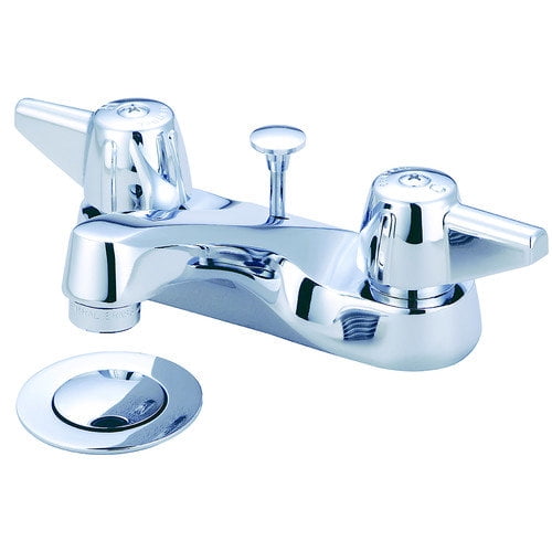Central Brass Laundry Faucet with Centers and Offset Legs