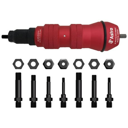 Astro Pneumatic AST-ADN38 0.38 in. XL Rivet Nut Drill Adapter Kit