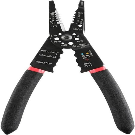 Efficient and Versatile Professional 8-inch Precision Multi-Tool Wire Stripper Cutter - Ideal for Electricians and DIY Enthusiasts High-Quality and Reliable
Efficient and Versatile Professional 8-inch Precision Multi-Tool Wire Stripper Cutter - Ideal for Electricians and DIY Enthusiasts High-Quality and Reliable