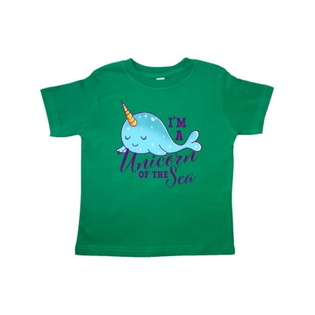 Inktastic Cute Narwhal I m a Unicorn of the Sea Gift Toddler Toddler Girl T-Shirt