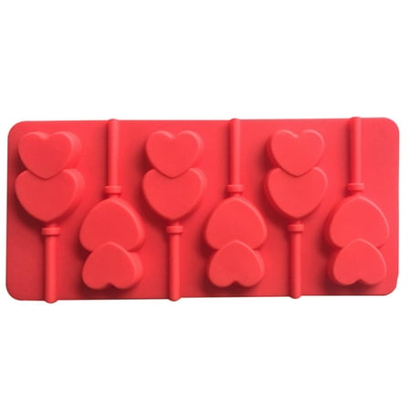 VEAREAR Chocolate Mold Heat-proof Cold-resistant Non-stick Easy to Demold Flexible DIY Double Heart Food Grade Lollipop Mold Kitchen Gadget
VEAREAR Chocolate Mold Heat-proof Cold-resistant Non-stick Easy to Demold Flexible DIY Double Heart Food Grade Lollipop Mold Kitchen Gadget