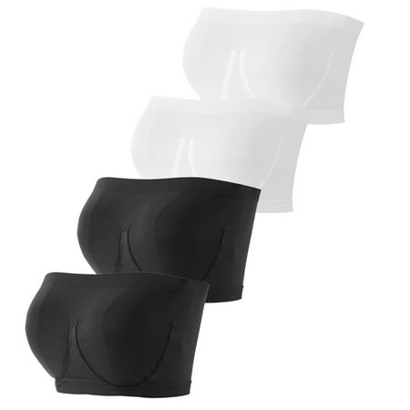 Sehao Maidenform Bras for Women 4 Pieces Sports Bras for Women Plus Size Strapless Bra Bandeau Tube Padded Top Stretchy Yoga Fitness Bra Spandex Push Up Bras for Women
Sehao Maidenform Bras for Women 4 Pieces Sports Bras for Women Plus Size Strapless Bra Bandeau Tube Padded Top Stretchy Yoga Fitness Bra Spandex Push Up Bras for Women