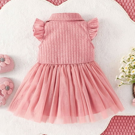 PEASKJP Tennis Dress Toddler Girls Short Sleeve Floral Embroidery Tulle Ruffles Princess Dress A 3-6 Months
PEASKJP Tennis Dress Toddler Girls Short Sleeve Floral Embroidery Tulle Ruffles Princess Dress A 3-6 Months