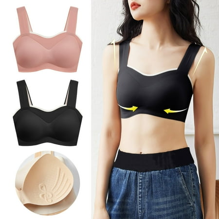 Bodysuit Bras For Women Young Ladies 2Pcs Seamless Rimless Tank Style Bra Beauty Back Wrap Removable Chest Pad Daily Sport Underwear Comfortable Underwear Swimsuit Women
Bodysuit Bras For Women Young Ladies 2Pcs Seamless Rimless Tank Style Bra Beauty Back Wrap Removable Chest Pad Daily Sport Underwear Comfortable Underwear Swimsuit Women