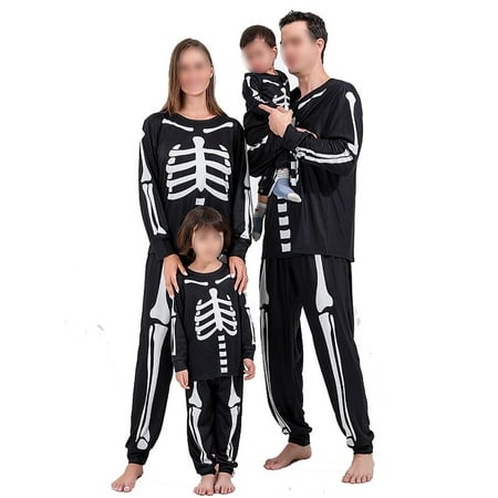 Family Matching Halloween Two Piece Pajamas Set Skeleton Printed Long Sleeve Tops and Pants Jammies
Family Matching Halloween Two Piece Pajamas Set Skeleton Printed Long Sleeve Tops and Pants Jammies