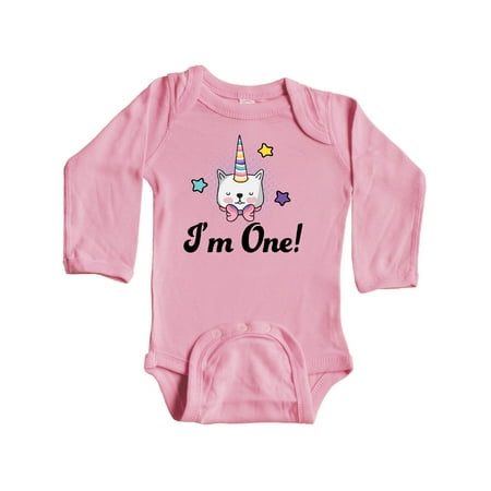 Inktastic First Birthday Unicorn Cat 1 Year Old Gift Baby Girl Long Sleeve Bodysuit
Inktastic First Birthday Unicorn Cat 1 Year Old Gift Baby Girl Long Sleeve Bodysuit
