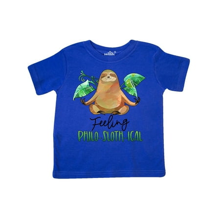 Inktastic Feeling Philo-Sloth-ical Funny Sloth with Plants Gift Toddler Boy or Toddler Girl T-Shirt 
Inktastic Feeling Philo-Sloth-ical Funny Sloth with Plants Gift Toddler Boy or Toddler Girl T-Shirt