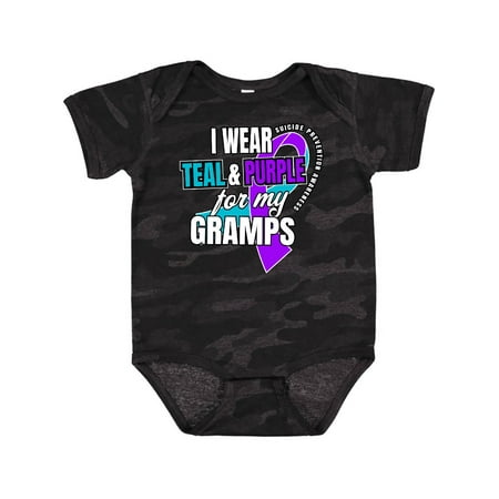 Inktastic Suicide Prevention I Wear Teal and Purple for My Gramps Gift Baby Boy or Baby Girl Bodysuit
Inktastic Suicide Prevention I Wear Teal and Purple for My Gramps Gift Baby Boy or Baby Girl Bodysuit