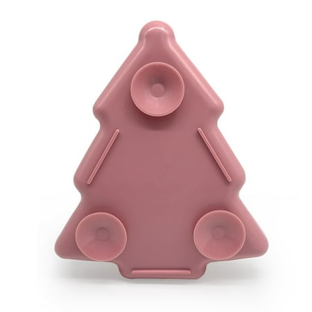 Silicone Baby Toddler Plates Christmas Tree Shape with Anti-slip Vacuum Suction Cups for Kids and Toddlers Mealtime Dark Pink
Silicone Baby Toddler Plates Christmas Tree Shape with Anti-slip Vacuum Suction Cups for Kids and Toddlers Mealtime Dark Pink