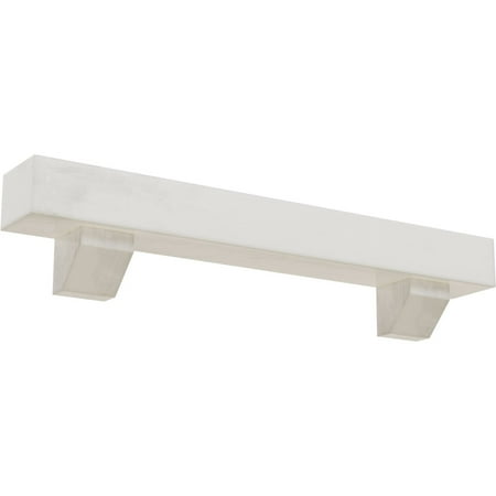 Ekena Millwork 8 H x 8 D x 72 W Rustic Smooth Faux Wood Urethane Fireplace Mantel Kit W/ Ashford Corbels Factory Prepped
Ekena Millwork 8 H x 8 D x 72 W Rustic Smooth Faux Wood Urethane Fireplace Mantel Kit W/ Ashford Corbels Factory Prepped