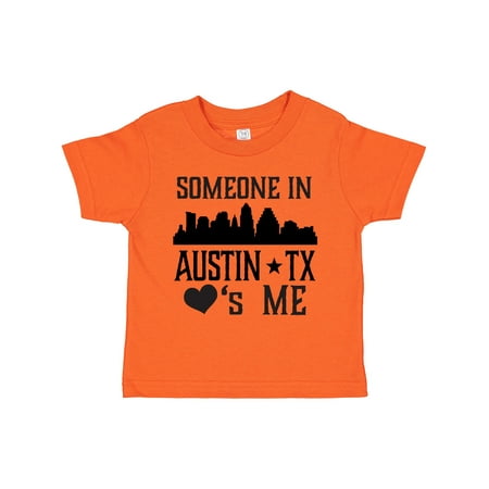 Inktastic Austin Texas Someone Loves Me Skyline Gift Toddler Boy or Toddler Girl T-Shirt
Inktastic Austin Texas Someone Loves Me Skyline Gift Toddler Boy or Toddler Girl T-Shirt