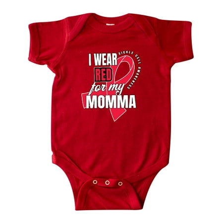 Inktastic Sickle Cell Awareness I Wear Red For My Momma Gift Baby Boy or Baby Girl Bodysuit 
Inktastic Sickle Cell Awareness I Wear Red For My Momma Gift Baby Boy or Baby Girl Bodysuit