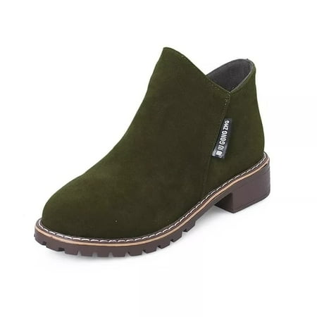 Byte Legend Women s Low-heeled Round-Toe Short Side Zipper Anti-slip Warm Wear-resistant Casual Boots
Byte Legend Women s Low-heeled Round-Toe Short Side Zipper Anti-slip Warm Wear-resistant Casual Boots