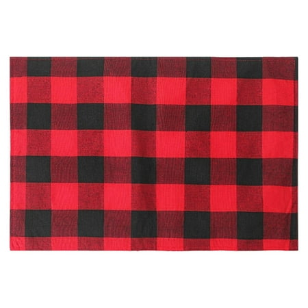round Outdoor Table Set for 4 Red And Black Plaid Placemats Machine Washable Place Mats For Kitchen Table Dinning Room
round Outdoor Table Set for 4 Red And Black Plaid Placemats Machine Washable Place Mats For Kitchen Table Dinning Room