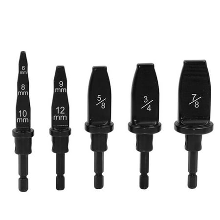 5Pcs Metric/Imperial Tube Pipe Expander Support Multifunction Copper Pipe Flaring Tool Portable Bearing Steel Drill Bit 5pcs Metric Expander 6-12
5Pcs Metric/Imperial Tube Pipe Expander Support Multifunction Copper Pipe Flaring Tool Portable Bearing Steel Drill Bit 5pcs Metric Expander 6-12