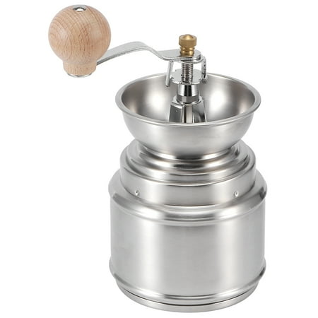 Coffee Grinder Silver Stainless Steel Manual Durable Coffee Mill Multifunction Vanilla For Kitchen
Coffee Grinder Silver Stainless Steel Manual Durable Coffee Mill Multifunction Vanilla For Kitchen