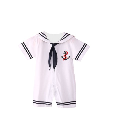 Carolilly Toddler Baby Boy Girl Short Sleeve Bodysuit Anchor Sailor Romper Jumpsuit Summer Clothes
Carolilly Toddler Baby Boy Girl Short Sleeve Bodysuit Anchor Sailor Romper Jumpsuit Summer Clothes