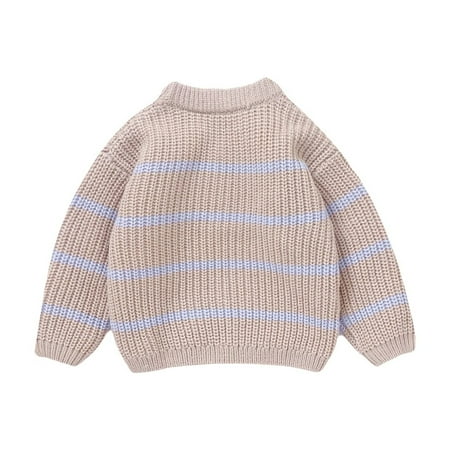 Kids Sweaters Boys and Girls Pullover Striped Long Sleeve Sweaters Warm Casual Cotton Knit Sweater Light Purple 74
Kids Sweaters Boys and Girls Pullover Striped Long Sleeve Sweaters Warm Casual Cotton Knit Sweater Light Purple 74