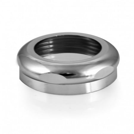 3Pc Matco-Norca 1-1/2 x 1-1/4 Tubular Slip Nut Chrome Plated Solid Brass