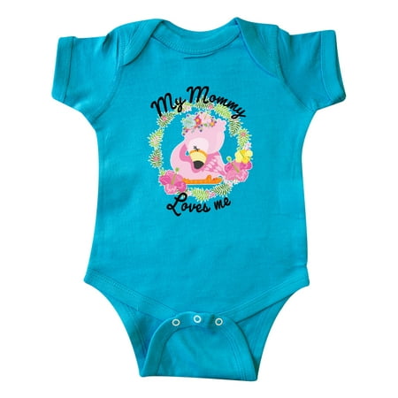 Inktastic Baby Flamingo My Mommy Loves Me in Flower Wreath Gift Baby Boy or Baby Girl Bodysuit
Inktastic Baby Flamingo My Mommy Loves Me in Flower Wreath Gift Baby Boy or Baby Girl Bodysuit