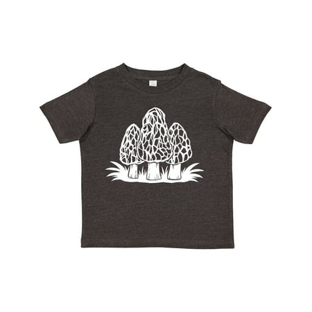 Inktastic Retro Morel Mushrooms Gift Toddler Boy or Toddler Girl T-Shirt