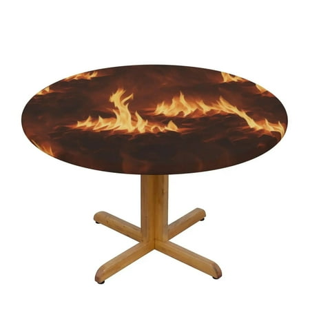 Fire Round Fitted Tablecloth with Elastic Edged Waterproof Dining Table Cover for Dining Kitchen Picnic Party Table Protector 45 -50
Fire Round Fitted Tablecloth with Elastic Edged Waterproof Dining Table Cover for Dining Kitchen Picnic Party Table Protector 45 -50