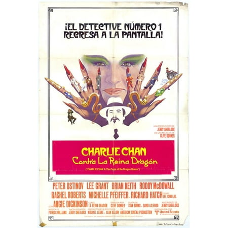 Charlie Chan and the Curse of the Dragon Queen - movie POSTER (Style B) (27" x 40") (1981)