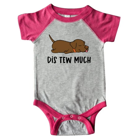 Inktastic Napping Dis Tew Much Chesapeake Bay Retriever Gift Baby Boy or Baby Girl Bodysuit
Inktastic Napping Dis Tew Much Chesapeake Bay Retriever Gift Baby Boy or Baby Girl Bodysuit