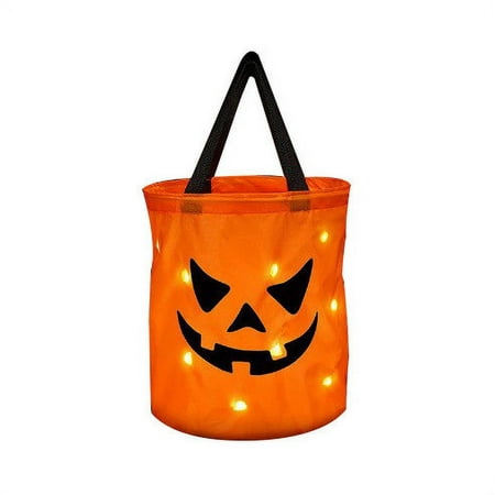 HHei_K LED Light Halloween Candy Bags Light Up Halloween Party Trick Light Up Candy Bags Multipurpose Reusable Bucket For Children Halloween Snack Bags
HHei_K LED Light Halloween Candy Bags Light Up Halloween Party Trick Light Up Candy Bags Multipurpose Reusable Bucket For Children Halloween Snack Bags